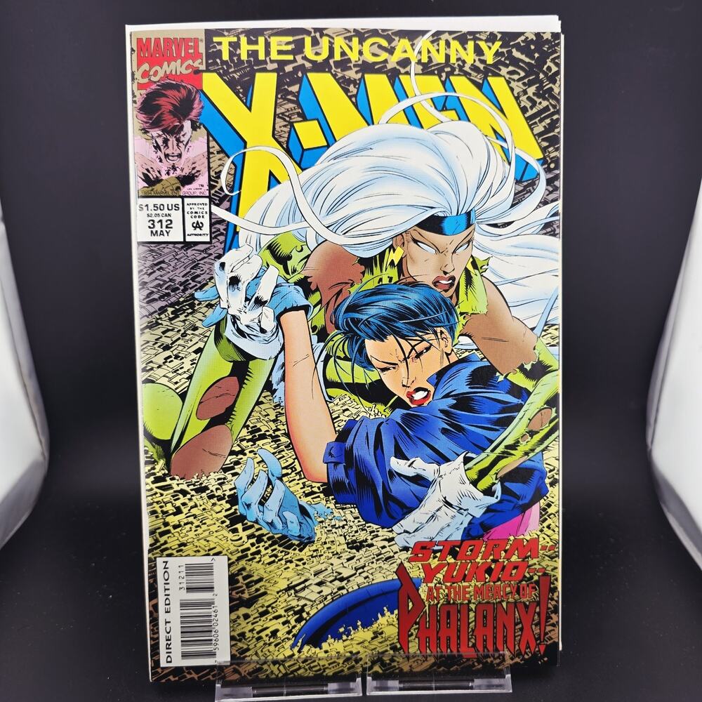 Uncanny X-Men #312 NM 9.4 Marvel 1994 INTACT INSERTS Cards attached Joe Madureir